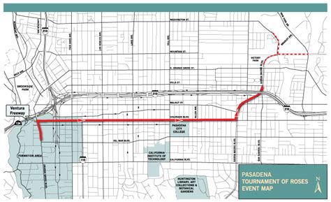 rose bowl parade route 2025.